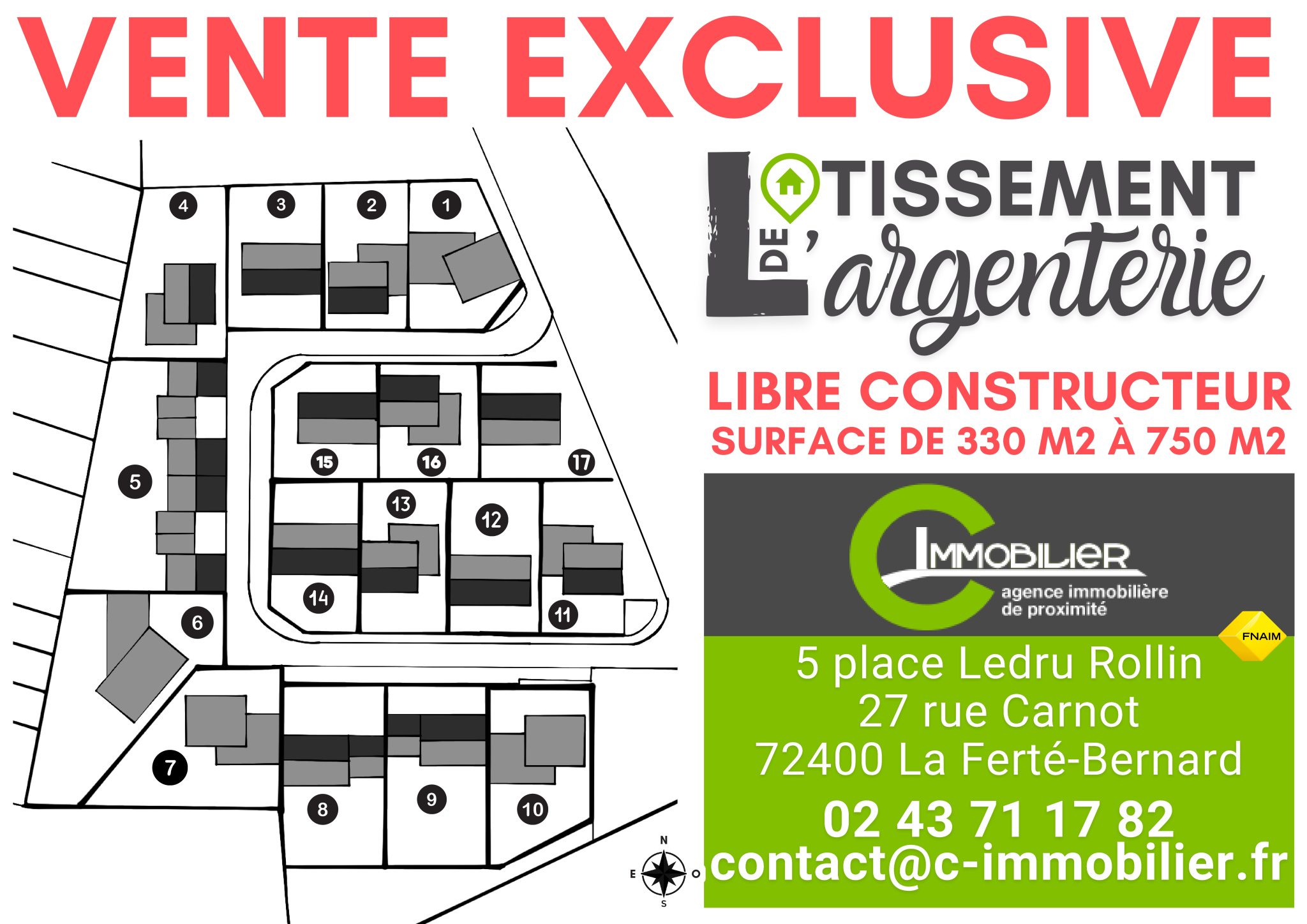 Agence immobilière de C Immobilier Vibraye