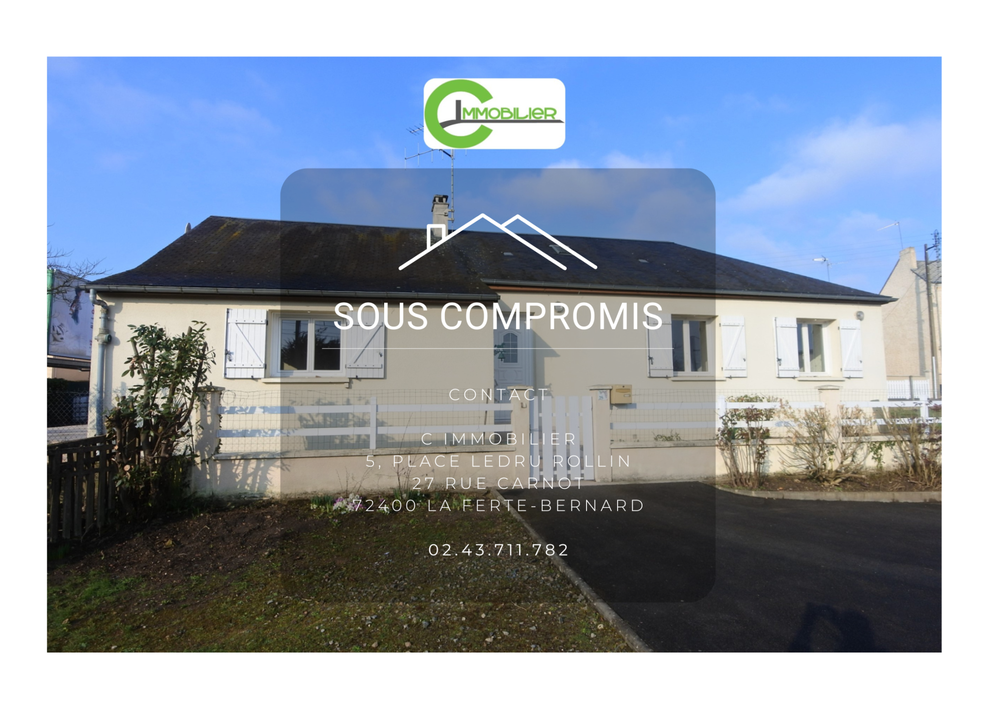 Agence immobilière de C Immobilier Vibraye